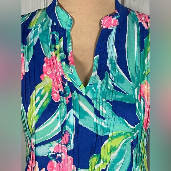 Lilly Pulitzer Sarasota Tunic - Island Exotic - EUC - XXS - Picture 5 of 10